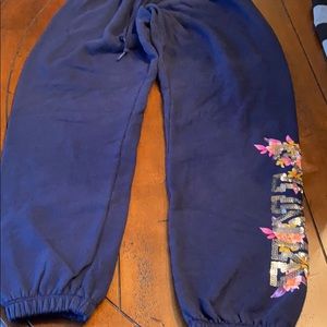 Pink Victoria’s Secret sweatpants sz xs